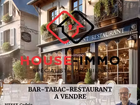 à vendre : bar-tabac-restaurant avec fdj - opportunité rare à la marne (44)