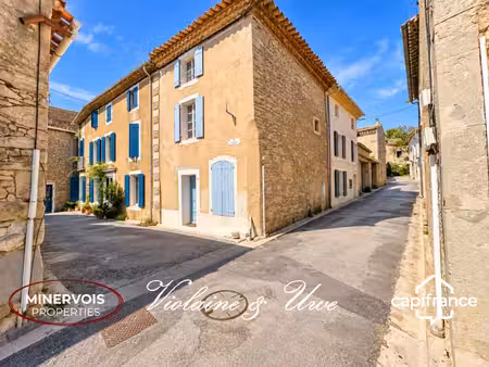 cesseras – maison de village à rénover – 63 m² – 2 chambres