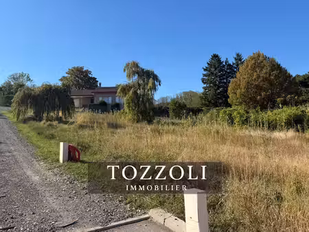 terrain viabilisé saint prim 754 m2