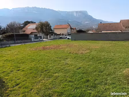 pontcharra terrain 503m² libre de constructeur