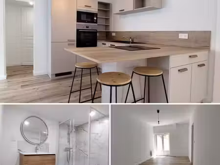 quartier blanqui – maison entièrement rénovée – cour privative