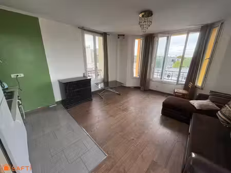 f2 40 m² – gagny maison blanche – 3ᵉ étage sans vis-à-vis – cave – rer à 500 m