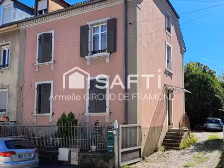 rare – immeuble de rapport à mulhouse dornach + terrain avec partie constructible