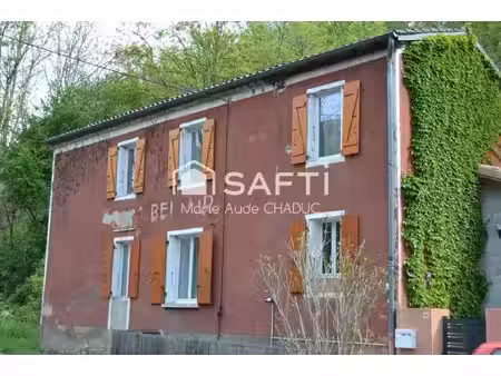 maison 106 m2 - t 5 - terrain de 5321 m2 - accès rivière privatif