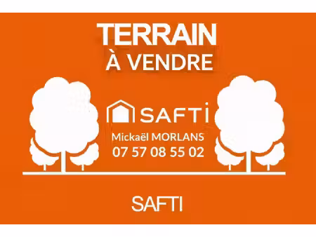 terrain à bâtir de 8593m2 ou divisible en lots