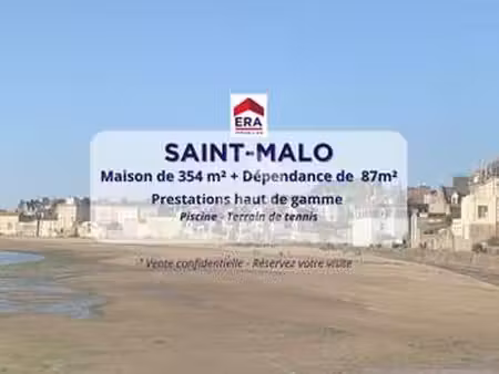 vente maison piscine à saint-malo (35400) : à vendre piscine / 354m² saint-malo