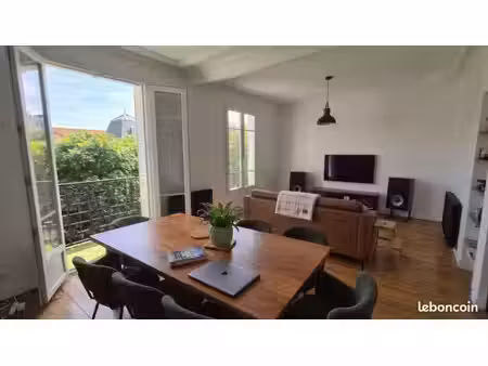 2/3 pièces 50m2 - traversant - refait à neuf