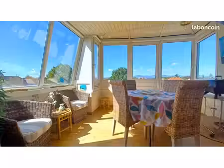 rare appartement attique 83m² 3/4 pièces tbe sans vis-à-vis  vue sur vosges