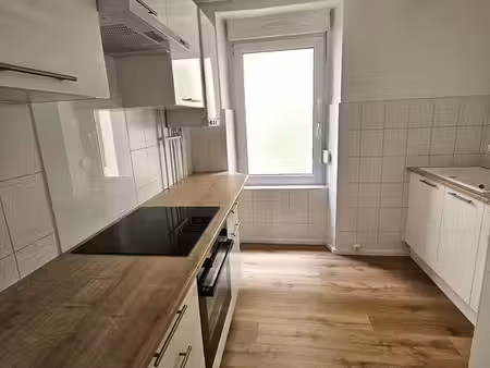 ? appartement f3 entièrement rénové – 2 chambres – 52 m² – belfort  quartier brasse – disp