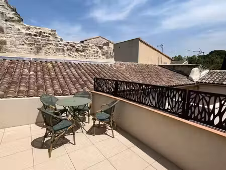 joli t2 meublé terrasse sur les toits