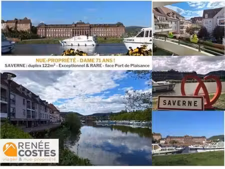 vente en nue propriété - f71 ans - saverne (67700)