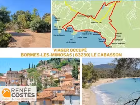 viager occupé - f84 ans - bormes les mimosas (83230)
