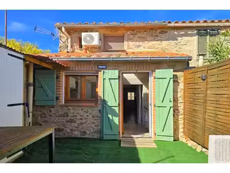 achat maison de village à villelongue dels monts