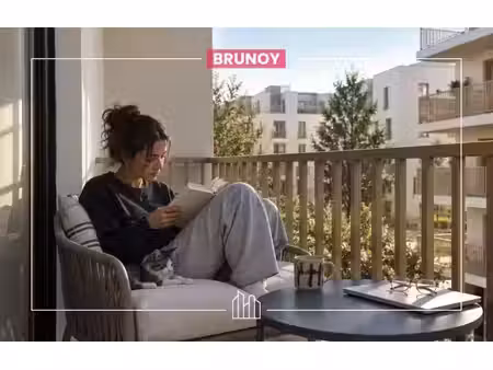 vente appartement neuf 2 pièces 45m2 brunoy - 216116 € - surface privée