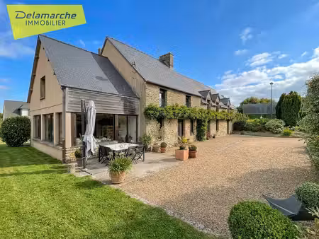 longère en pierre - 198m2 - 5 chambres - terrain de 4000m2 - céaux (50220) - proche mont s