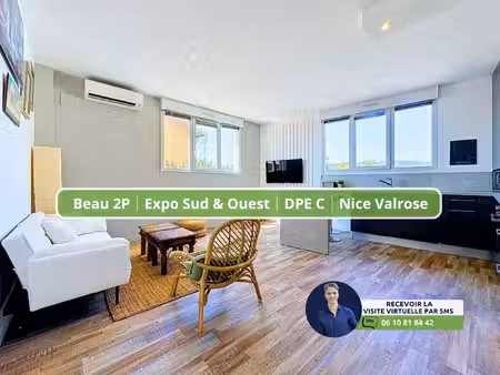 appartement 2p à vendre à nice (06100)