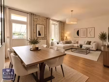maison à vendre 3 pièces 61.4 m² - saintes (17) - 140 000€