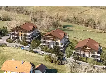appartement en rez-de-jardin à dingy en vuache / 3 pièces / 63 m2
