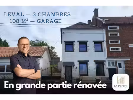 achat maison 5 pièces 109m² leval 59620