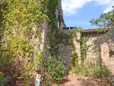 maison en pierre avec jardin  remises  caves et cour