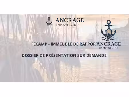 prestigieux immeuble de rapport en vente à fécamp  normandie