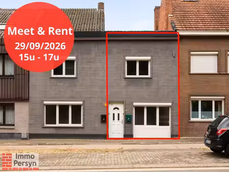 huis te huur in diest met 2 slaapkamers