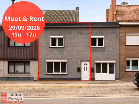 huis te huur in diest met 2 slaapkamers
