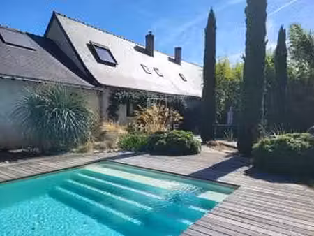 vente maison piscine à saint-georges-sur-loire (49170) : à vendre piscine / 190m² saint-ge