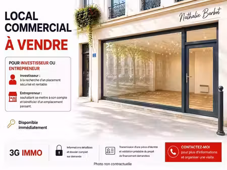 vente locaux professionnels 2 pièces 53 m² à chalons-en-champagne (51000)  99 000 €