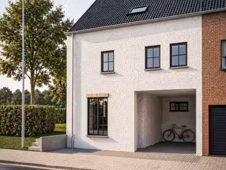 nieuw te bouwen ruime woning in half open verband in het...