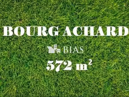 vente terrain à bourg-achard (27310) : à vendre / 572m² bourg-achard