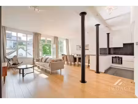 apt meublé 2 ch + terrasse entre fernand cocq et av louise