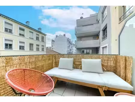 vente appartement 2 pièces 43 m² villeurbanne (69100)
