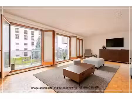 vente appartement 4 pièces 82 m² à paris 15ème (75015)  609 000 €