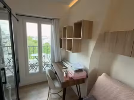 batignolles cardinet paris 17ème - studio meublé 8 85 m² habitables