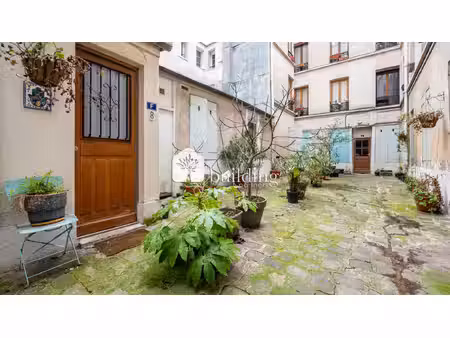 sacré-coeur paris 18ème - appartement 2 pièces 35 m² habitables