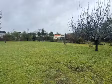 vente terrain 300 m² à chaillevette (17890)  60 000 €