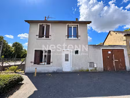 vente maison à rénover de 61.58 m² avec 2 chambres  jardin à montval-sur-loir (72500)