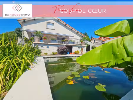 saint-romain-le-puy - maison familiale 180 m² - 5 chambres - piscine - terrain 2 349 m² - 