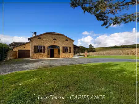 maison à vendre 5 pièces salles d'armagnac (32) de 173 m2 habitables sur 1430 m2 de terrai