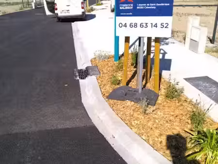 vente terrain 439 m² à villelongue-dels-monts (66740)  125 900 €
