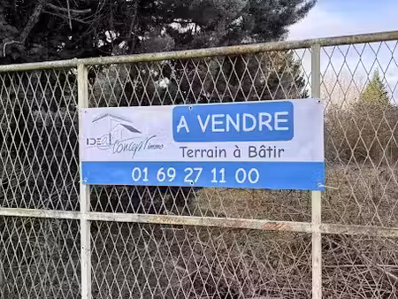 vente terrain à batir 652 m² à janville-sur-juine (91510)  147 000 €
