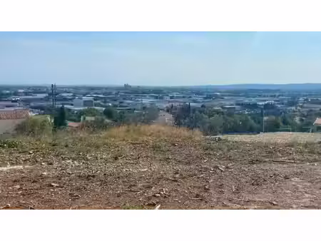 vente terrain 688 m² à narbonne (11100)  242 900 €