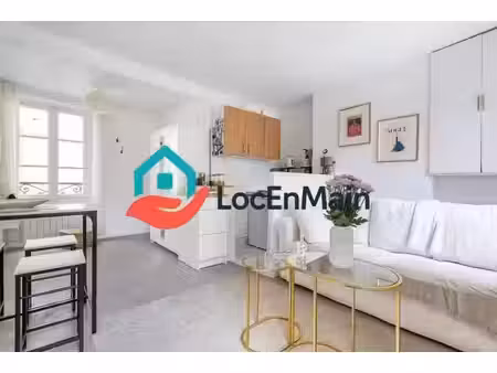 location meublée appartement 1 pièce 21 m² à paris 3ème (75003)  1 000 €