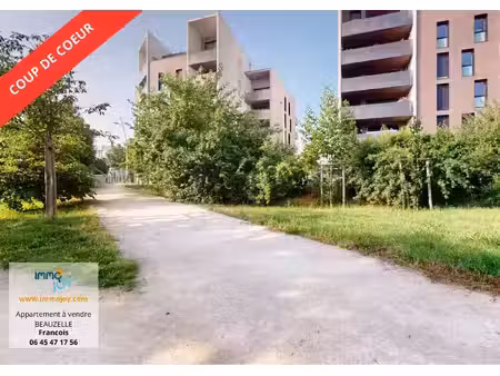 vente appartement 3 pièces 64 m² beauzelle (31700)