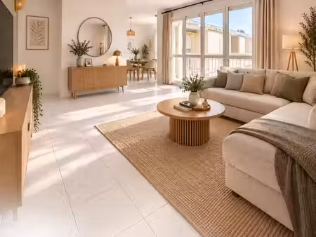 appartement familial de 5 pièces de 86m2 avec 3 chambres