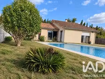 vente maison piscine aux églisottes-et-chalaures (33230) : à vendre piscine / 130m² les ég