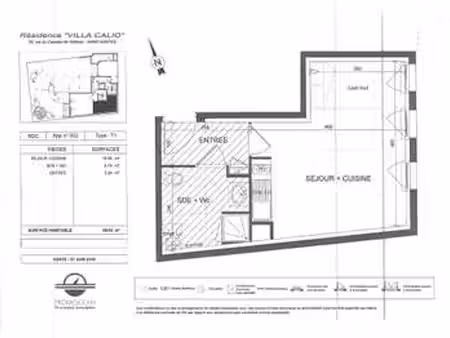 location appartement t1 à nantes procé - monselet (44000) : à louer t1 / 29m² nantes procé