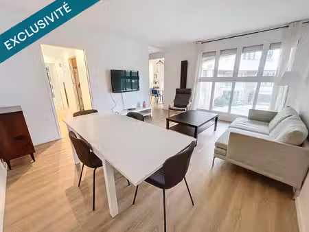 genevilliers - beau 4/5 pièces  parfait état général  3 chambres  box+cave