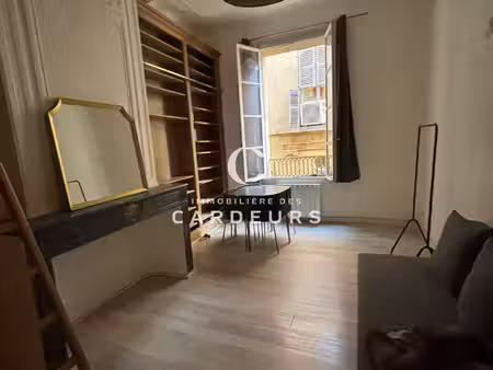 vente grand studio mezzanine  aix en provence  centre ville.